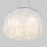 Подвесная люстра с перламутром Eurosvet Sandra 60005/4