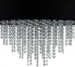 Подвесной светильник Escada CHARM 652/5S Black (220V, хрусталь, подвески, на проводе)