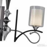 Подвесная люстра Arte Milano Florentia-9167 309167/3 Bk/Ni (220V, на цепи)