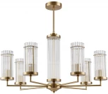 Потолочная люстра на штанге Lumion Ellow 6527/7 латунь E14 7*40W 220V