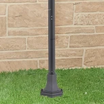 Наземный фонарь Elektrostandard Talli черный GL 3002F (220V, IP44)