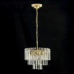 Подвесная люстра Citilux Фонда CL303163 (220V, хрусталь, на цепи)