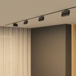 Трековый светильник однофазный 220V Denkirs Edder DK6436-BK