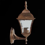 Настенный фонарь уличный Reluce 08243-0.2-001W BKG (220V, фонарь, IP44)