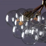 Подвесная люстра Loft IT Bunch 10048/6 Brown (220V, на проводе, шарики)