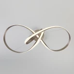 Подвесной светильник Eurosvet Kink 90174/1 сатин-никель (LED, 220V, на тросе)