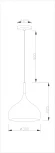 Подвесной светильник V1294-1P Eline 1*E27*60W