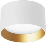 Накладной точечный светильник SP-BISCOTTO-R90-8W Warm3300-MIX (WH-GD, 80 deg, 230V) (Arlight, IP54 Металл, 5 лет) 054912