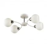 Потолочная люстра на штанге Lumion Kodi 5647/4C белый, хром E27 4*60W 220V