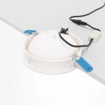 Встраиваемый светильник Maytoni Move DL060-9W3-4-6K-W (LED, 220V, круглые)