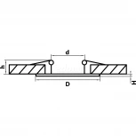 Встраиваемый точечный светильник Lightstar Forto 223404