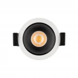Светильник встраиваемый LED MS-ATLAS-BUILT-R58-10W Warm3000 (WH-BK, 35 deg, 230V) (Arlight, IP20 Металл) 035454
