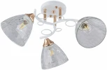 Потолочная люстра на штанге Arte Milano AMALFI-321395 321395/3A WH+FG (220V)