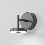 Настенный уличный светильник Elektrostandard Verano 35185/D черный (LED, 220V, круглые, IP54)