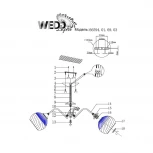 Потолочная люстра Wedo Light Abetone 66594.01.69.03