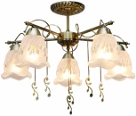 Потолочная люстра Toplight Delia TL1195X-05AB (220V, цветы)