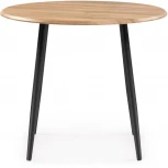 Деревянный стол Notta Абилин 90х76 дуб вотан / черный матовый 507213