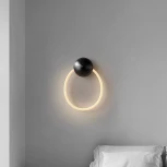 Настенный светильник с гибким неоном Lightera Tura LE103W-43BB STAINLESS (LED, 220V)