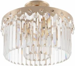 Потолочная люстра хрустальная на штанге Arte Milano Sorrento-8909 378909/5/50/390 GD (220V)