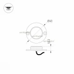 Накладной точечный светильник Arlight ART-DECK-LAMP 024926