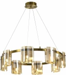 Подвесная люстра Zortes Rony ZRS.1200.08 (220V, на тросе, круглые)