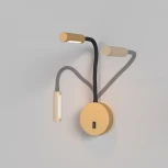 Настенный светильник на гибкой ножке (бра для чтения) Stem 3000К 3Вт IP 20 LED Maytoni Technical C035WL-L3MG3K (220V, выключатель)