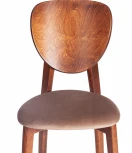 Обеденный стул Tetchair DIAMANTE (Бук/Коричневый)