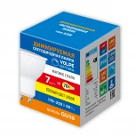 Лампа светодиодная, диммируемая, форма «JCDR», матовая, теплый белый свет 3000K Volpe OPTIMA DIM LED-JCDR-7W/3000K/GU10/FR/DIM/SLS