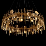 Подвесная люстра Loft It Escama 10396/1000C (220V, на тросе)