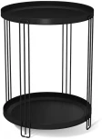 Столик журнальный SHT-CT31 чёрный муар от фабрики Mebelik