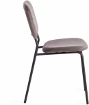 Стул CAROL (mod. UC06) Tetchair (Темно-серый,Черный).