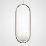 Подвесной светильник Matthew Mccormick Hoop 50 Chrome Mila Pendant ImperiumLoft Hoop-B01 (212754-22)