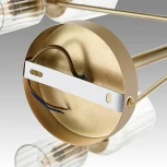 Потолочная люстра на штанге Lumion Kassia 6586/16 золото/прозрачный, металл/стекло E14 16*40W 220V