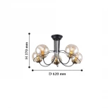 Потолочная люстра F-Promo Grana 2202-5U