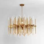 Подвесная люстра Wi-Fi Bogate's Allure 356/8 Smart (220V, управление смартфоном, голосовое управление, умный дом - Minimir Home, Алиса, Маруся, Салют, на цепи)