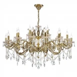 Подвесная большая люстра Dio D'Arte Colzano E 1.1.24.600 CG (220V, на цепи, подсвечник, свеча)