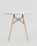 Стол Stool Group Eames DSW D80 бежевый УТ000004231