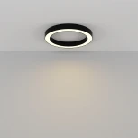 Потолочный светильник круглый светодиодный Maytoni Lua C093CL-45W3K-B