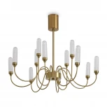 Потолочная люстра на штанге Freya Alias FR2050CL-L36BS