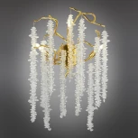 Бра Aployt Viktorayn APL.844.01.03 (220V, хрусталь, подвески, ветки)