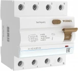 Устройство защитного отключения 3P+N 40 A 30 mА АС 6 kА Werkel W914P406 (a062565)