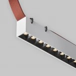 Трековый светильник ременной Downlight Maytoni Points Parity TR128B-12W3K-M-W 3000K 12Вт белый (48V)