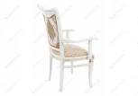 Кресло Woodville Mariano молочное с патиной 438327