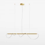 Подвесной светильник с гибким неоном светодиодный Maytoni Tau MOD166PL-L30G3K (220V, на тросе)