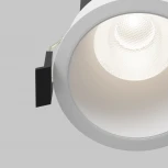 Встраиваемый светильник Maytoni Dip DL118-15W-4K-W (LED, 220V, круглые)