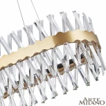 Подвесная люстра Arte Milano Venezia 311096/L800 BS (регулировка яркости, LED, 220V, хрусталь, пульт управления, на тросе)