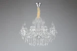 Подвесная люстра Aployt Koletta APL.755.03.10 (220V, хрусталь, на цепи, свеча)