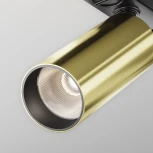Трековый светильник однофазный 220V Maytoni Focus LED TR021-1-12W4K-W-BBS (круглые)