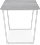 Стол раскладной Woodville Лота Лофт 120 25 мм бетон / белый матовый 489648