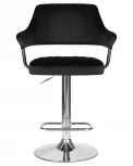 Стул барный DOBRIN CHARLY (черный велюр (MJ9-101))